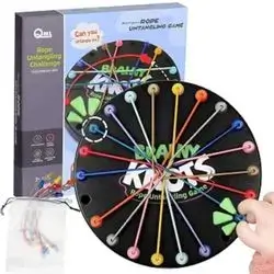 BOAED GAME ROPE UNTANGLING GAME