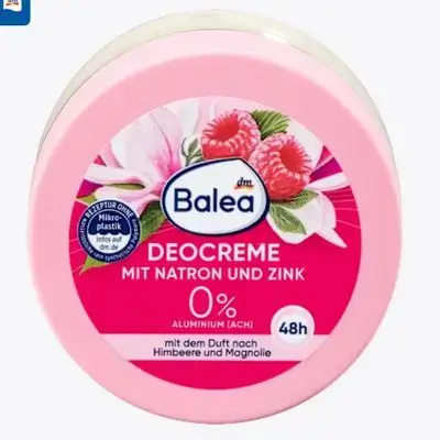 Deocreme mit Natron, 50 ml