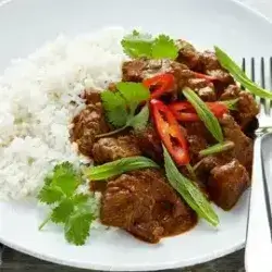 Diet Beef & Rice Meal - 743 Cal