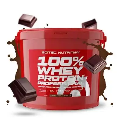 Scitec Nutrition - %100 Whey Protein Professional Chocolate Flavor