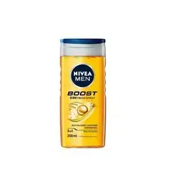 NIVEA boost shower gel 3in1 250ml