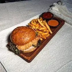 Crispy Cheeseburger