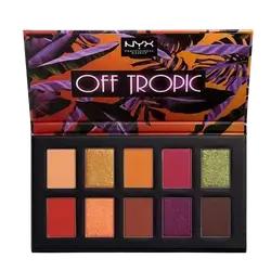 Off Tropic Shadow Palette 02 SHIFTING SAND 10×1.1g _ NYX PROFESSIONAL MAKEUP