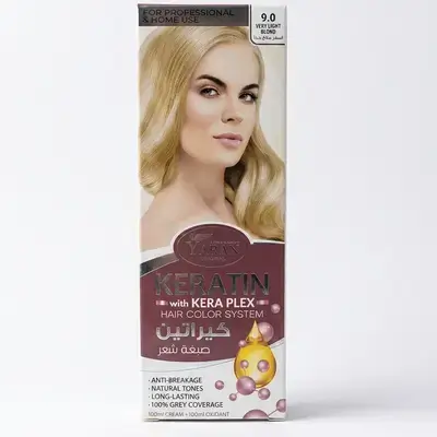 Yaran Keratin with Kera Plex Hair Color System (9.0 Very Light Blond)