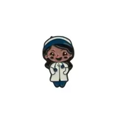 blue nurse sticker