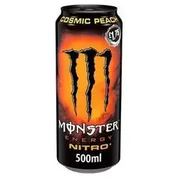 Monster Energy Drink Nitro Cosmic Peach PM £1.75 500ml