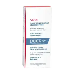 Sebum-regulating treatment shampoo//ducray شامبو دوكراي سابال العلاجي المنظم للدهون 200 مل
