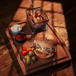 Mushroom Burger Set