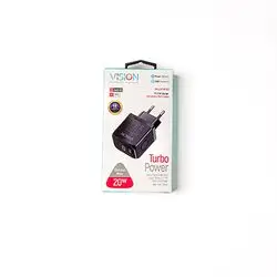 VISION Turbo Power Adapter 20W USB - C