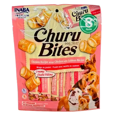 INABA Churu Bites Chicken with Salamon Recipe