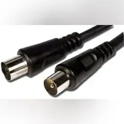Tv Video Coaxial Cable/Patch Cord Male>Female 10 Mt.