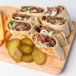 Arabic Beef Shawarma Meal