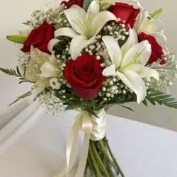 Rose Leleom Gypsophila
