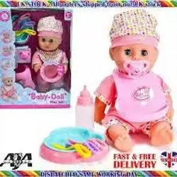 drink and wet baby set with sounds