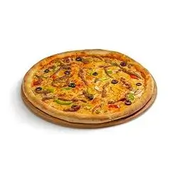 Vegetable Meat Pizza