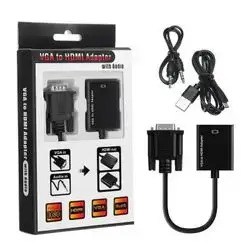 VGA to HDTV Adapter with Audio