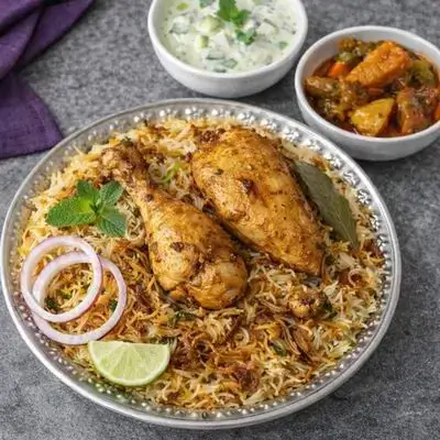 Chicken pulao ( biryani)