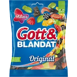 Malaco Gott & Blandat 160g – Sweet & Salty Family Favorite