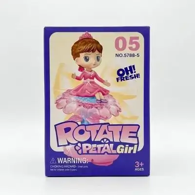 Rotate Petal Girl Musical & Light-Up Toy