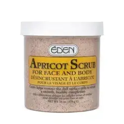 Eden Apricot Face and Body Scrub 454g