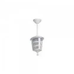 Modelsa Optical Outdoor Lantern Pendant White 43*23 Cm - MDL.3123