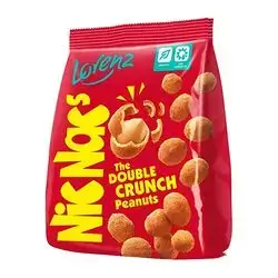 Lorenz Nicnacs Double Crunch Peanuts 125 Gm
