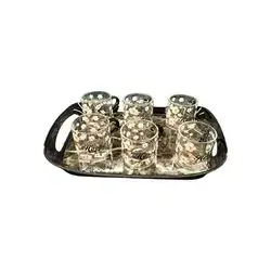 Sakura Small Glass Cup Set, 6 Pieces