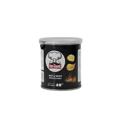Top Chips Hot And Spicy Potato Chips 40 Gm