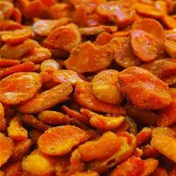 Fries Beans With Ketchup
