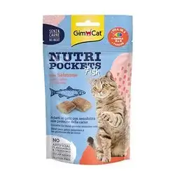 Gimcat-Nutri Pockets Salmon 60G