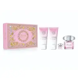 VERSACE Bright crystal 4pcs EDT Gift Set