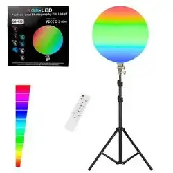 RING LIGHT STAND 45cm (17.7 inch) / RGB+REMOT