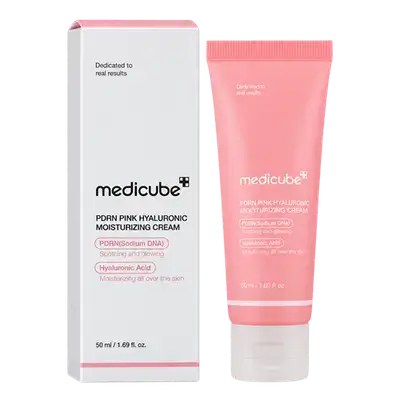PDRN Pink Hyaluronic Moisturizing Cream 50ml _ medicube