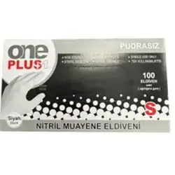 One plus- black protective gloves-small