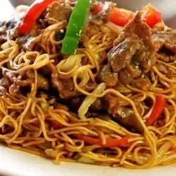 Mutton Schezwan Noodle