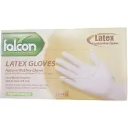 Falcon Gloves Latex Large 100 Pcs