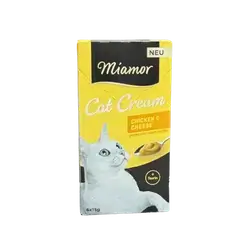 Miamor - Cat Cream - Chicken & Cheese 6Pcsx15g