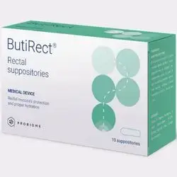 ButiRect rectal (10 suppositories )