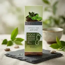 Green tea foot cream 2 in 1 softer and smoother feet