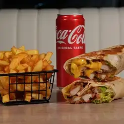 Combo Cheesy Chicken Wrap