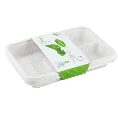 Medium colored square plate, 3*6 pieces