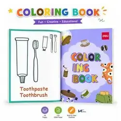 Kids Coloring Book – 24 pages