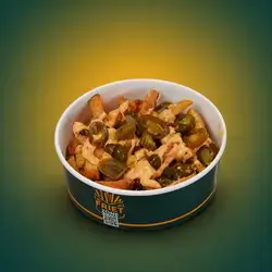  Loaded spicy fries 