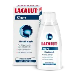 Flora Mouthwash 300ml _ LACALUT