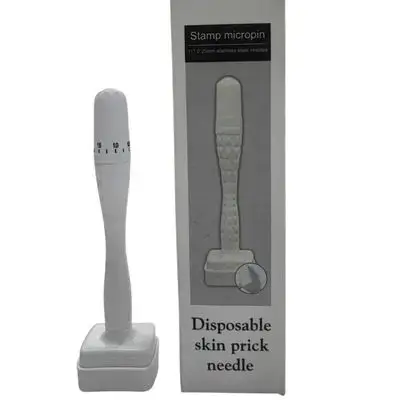 الديرما ستامب derma Stamp تيتانيوم الاصلية طول إبرة قابلة للتعديل-يمكن لختم الديرما ضبط الطول من 0 إلى 3.0