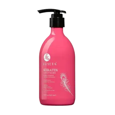 Keratin Conditioner for Damaged & Dry Hair 500ml _ LUSETA
