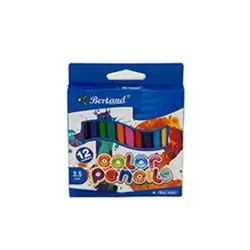 Bertland Color Pencils 12 Pcs 3.5 Inch