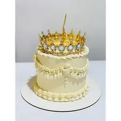 Crown Glitter Cake