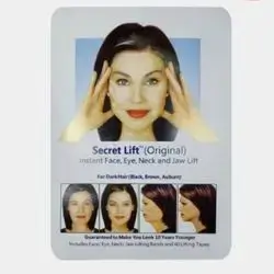 Adhesive To Tighten And Lift Sagging Skin On The Face, Neck And Eye Area