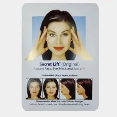 Adhesive To Tighten And Lift Sagging Skin On The Face, Neck And Eye Area